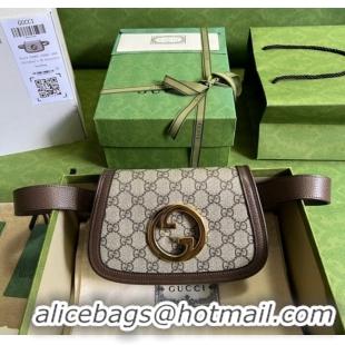 Promotional Gucci GG Marmont belt bag 703807 brown