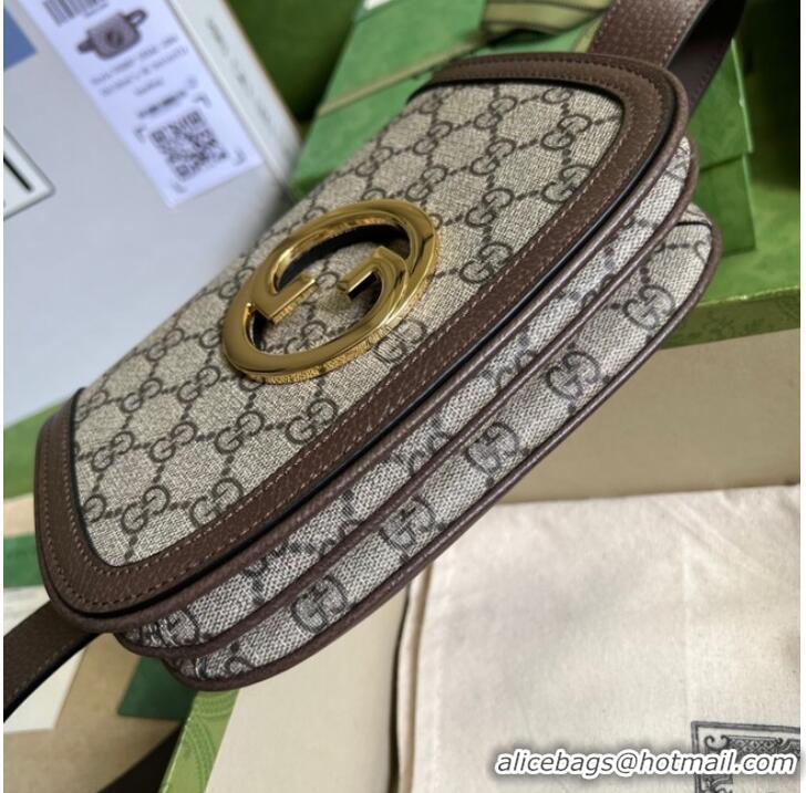 Promotional Gucci GG Marmont belt bag 703807 brown