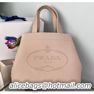 Buy Inexpensive Prada leather tote bag 1AG833 pink