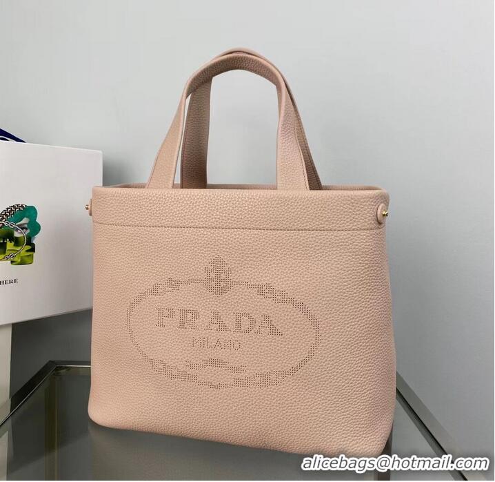 Buy Inexpensive Prada leather tote bag 1AG833 pink