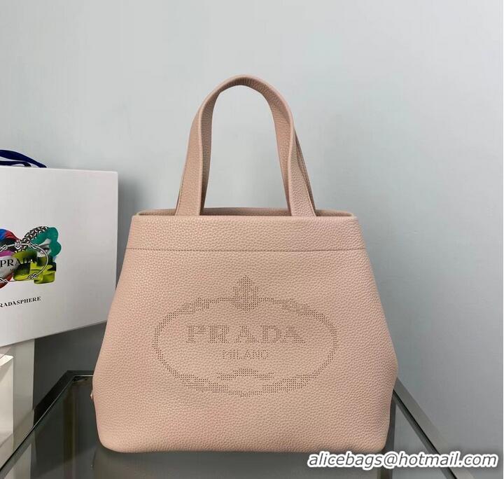 Buy Inexpensive Prada leather tote bag 1AG833 pink