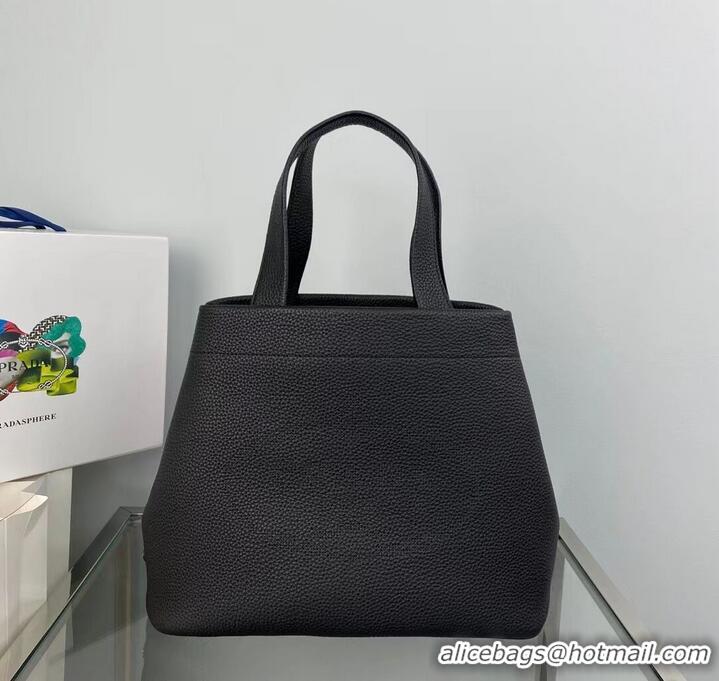 Popular Style Prada leather tote bag 1AG833 black