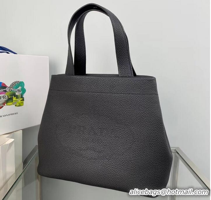 Popular Style Prada leather tote bag 1AG833 black