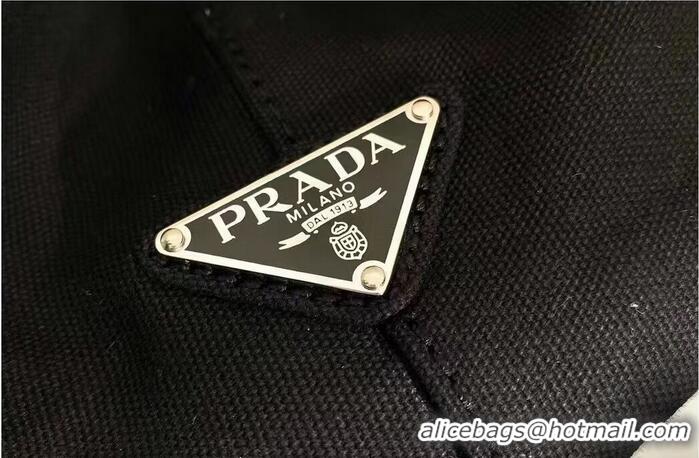 Famous Brand Prada cloth tote bag 1BA499 black