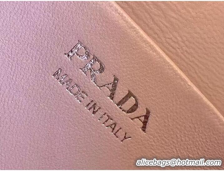 Pretty Style Prada leather tote bag 1BD663A pink