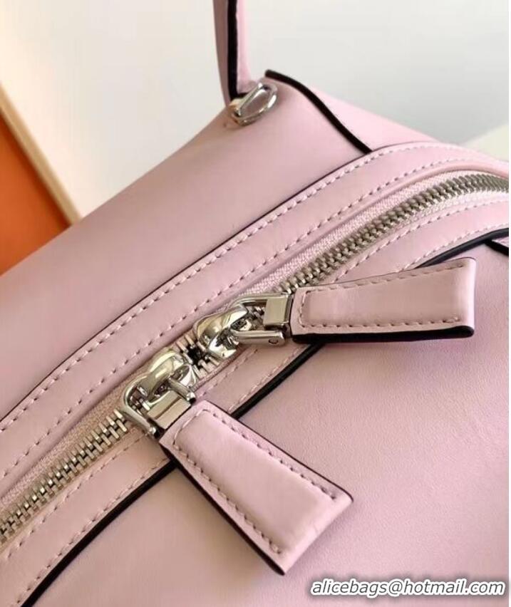 Promotional Prada leather tote bag 1BD663 pink