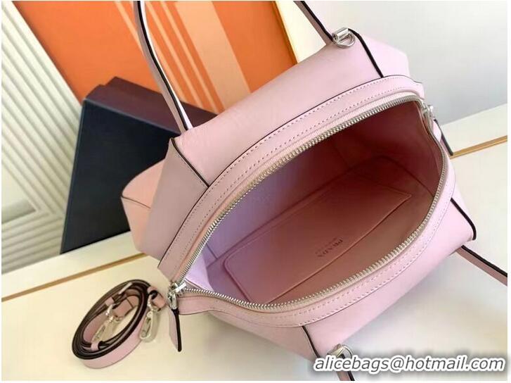 Promotional Prada leather tote bag 1BD663 pink