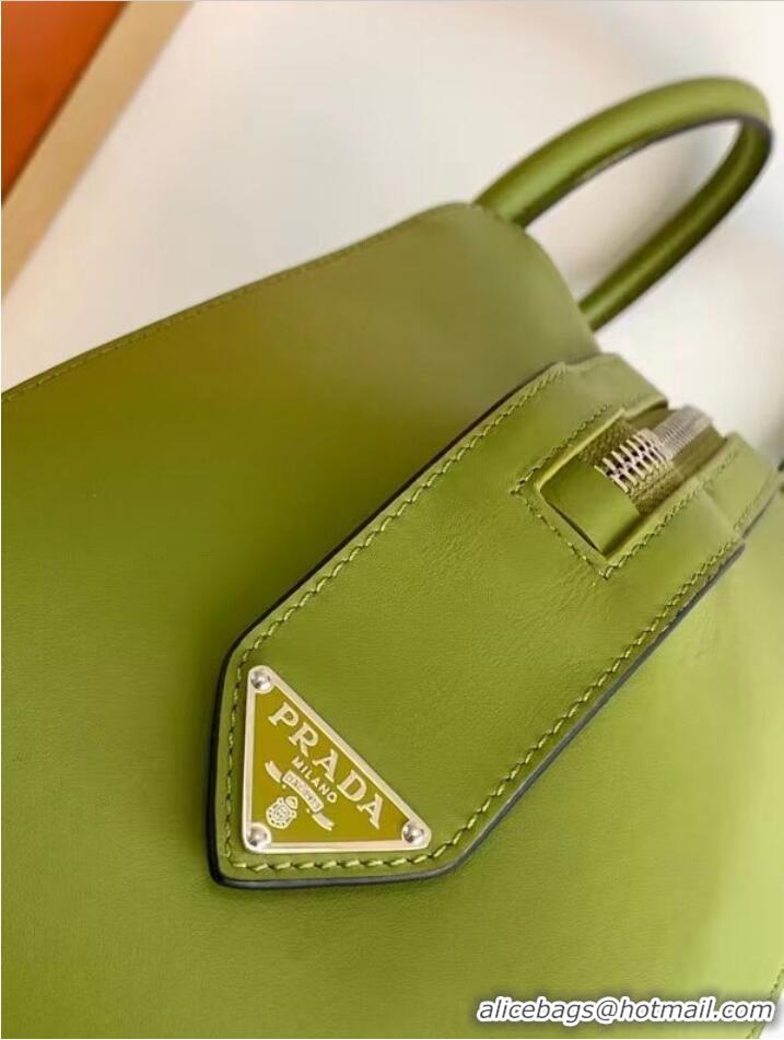 Grade Quality Prada leather tote bag 1BD663 green