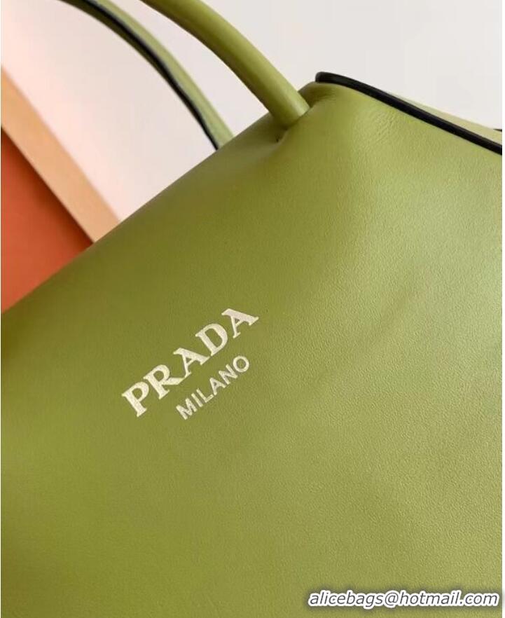 Grade Quality Prada leather tote bag 1BD663 green