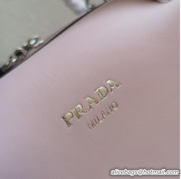 Trendy Design Prada leather tote bag 1BD665 pink