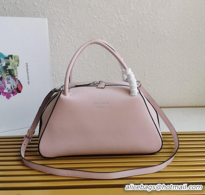 Trendy Design Prada leather tote bag 1BD665 pink