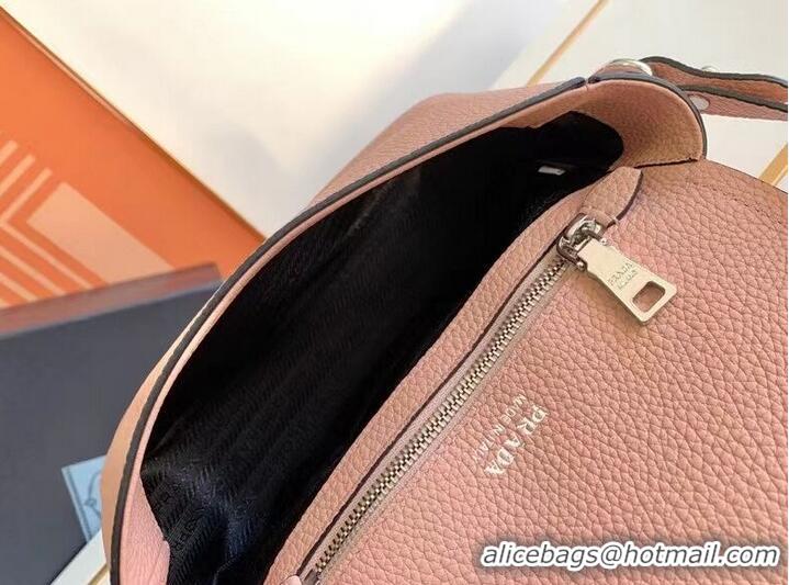 Famous Brand Prada Leather bag with shoulder strap 1DB443 pink