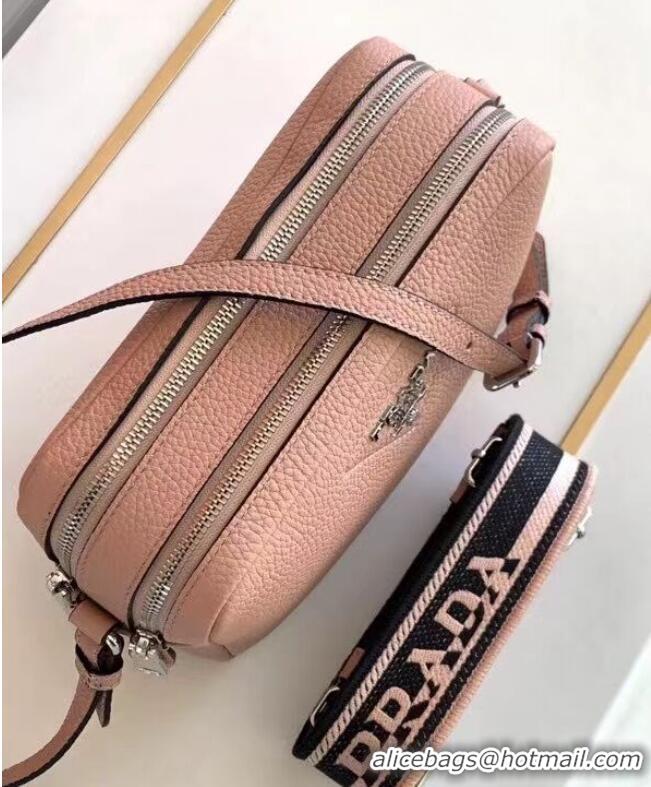 Promotional Prada Leather bag with shoulder strap 1DB820 pink