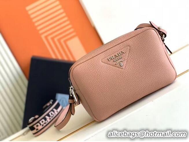 Promotional Prada Leather bag with shoulder strap 1DB820 pink