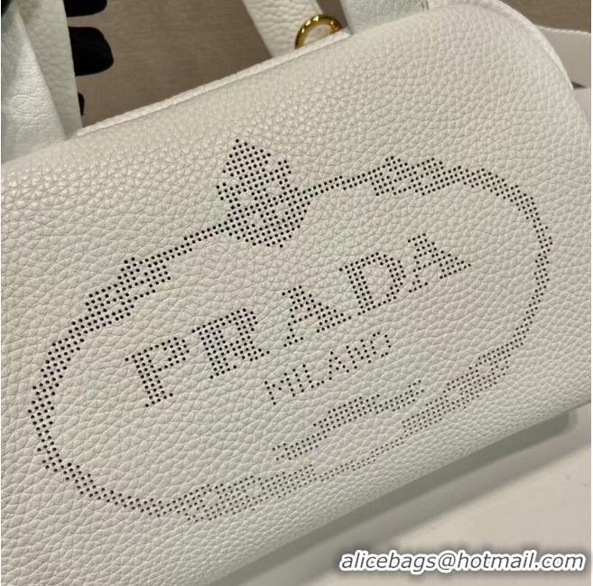 Luxurious Grade Prada leather tote bag 1DH770 white