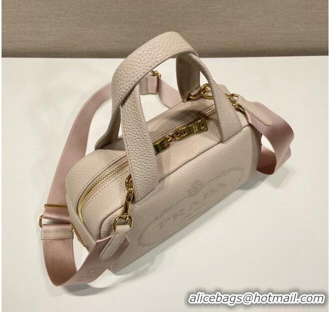 Famous Brand Prada leather tote bag 1DH770 light pink