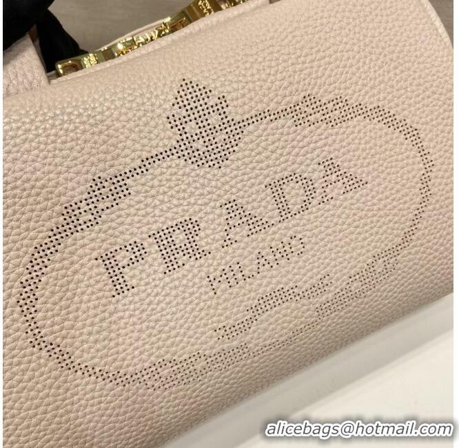 Famous Brand Prada leather tote bag 1DH770 light pink