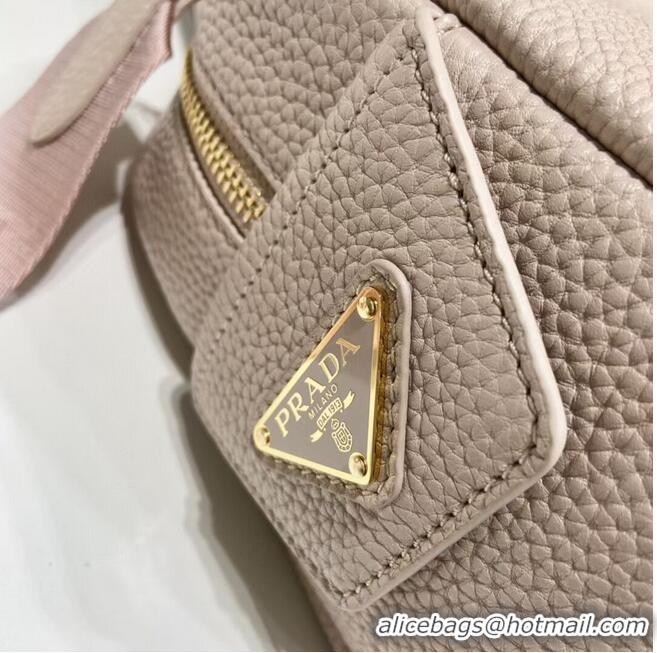 Famous Brand Prada leather tote bag 1DH770 light pink