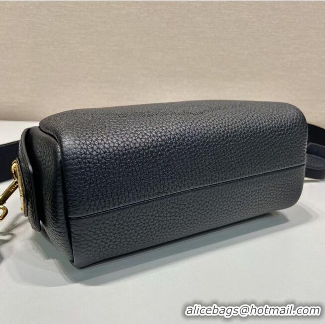 Reasonable Price Prada Leather bag with shoulder strap 1DH781 black