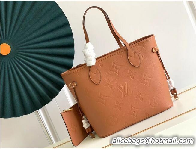 Pretty Style Louis Vuitton NEVERFULL MM M45685 Brown