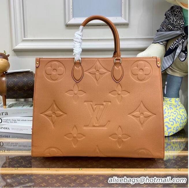 Grade Design Louis Vuitton Original Leather ONTHEGO GM M46134 Brown