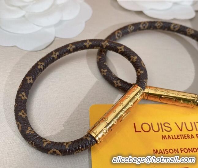 Top Quality Louis Vuitton LV Circle Monogram Bracelet LV1506 2022