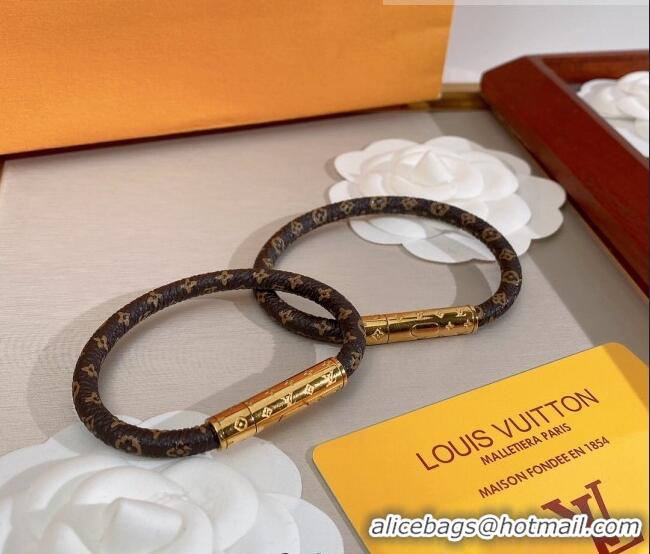 Top Quality Louis Vuitton LV Circle Monogram Bracelet LV1506 2022