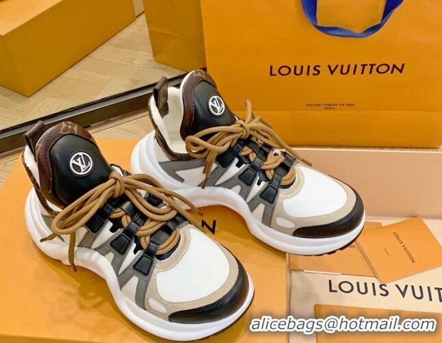 Top Grade Louis Vuitton LV Archlight Sneakers in Velvety Suede 1AAOX5