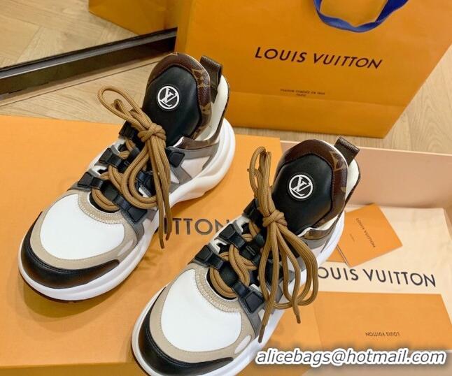 Top Grade Louis Vuitton LV Archlight Sneakers in Velvety Suede 1AAOX5