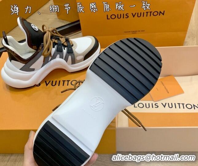 Top Grade Louis Vuitton LV Archlight Sneakers in Velvety Suede 1AAOX5