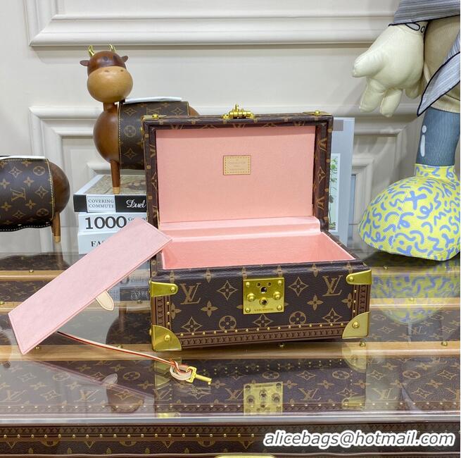 Good Product Louis Vuitton NICE JEWELRY CASE M20292 pink