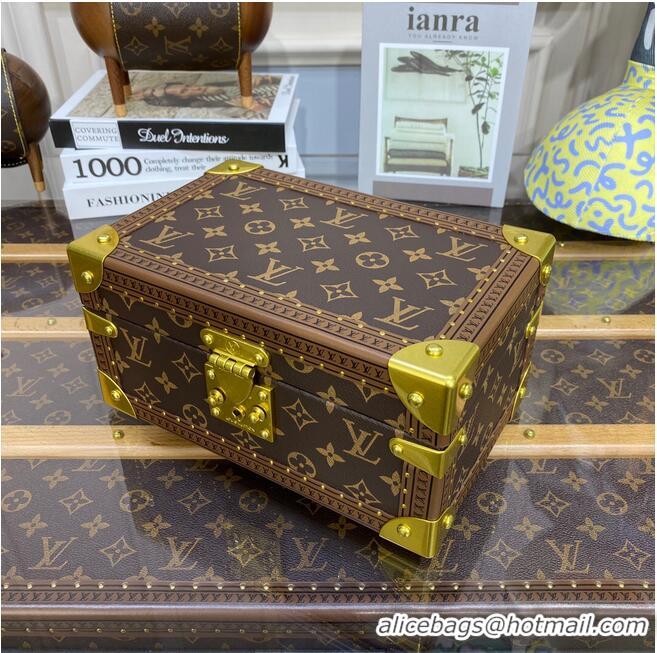 Famous Brand Louis Vuitton NICE JEWELRY CASE M20292 red