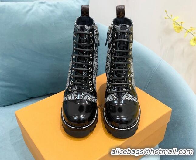 Discount Louis Vuitton Since 1854 Star Trail Ankle Boots Grey 090953