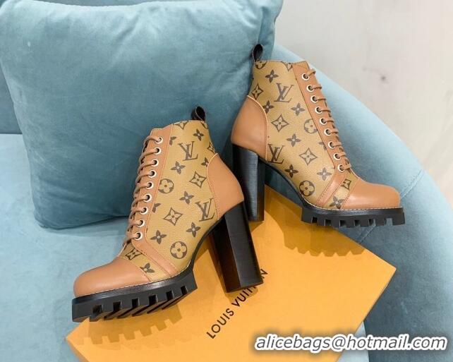 Most Popular Louis Vuitton Star Trail Ankle Boots Monogram Reverse Canvas 090954