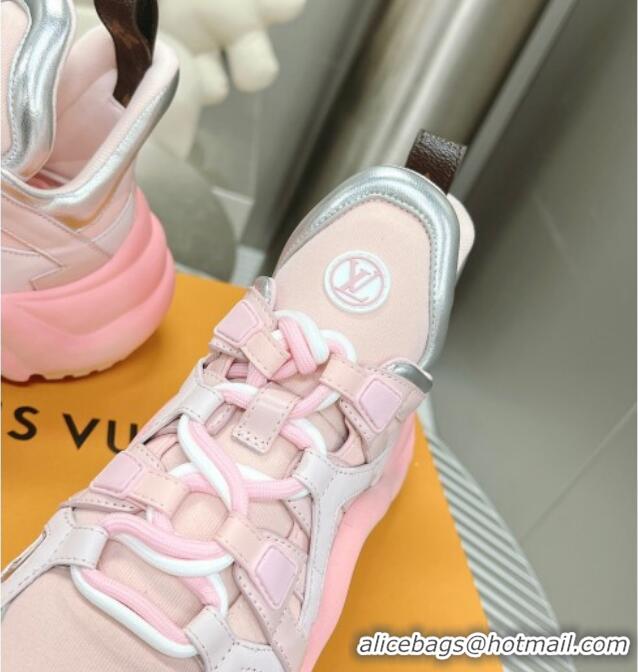 Cheap Price Louis Vuitton LV Archlight Sneakers Pink/Silver 1AACM2