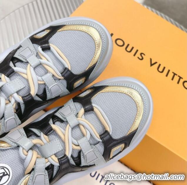 Best Price Louis Vuitton LV Archlight Sneakers Light 1AACM2 Grey/Gold