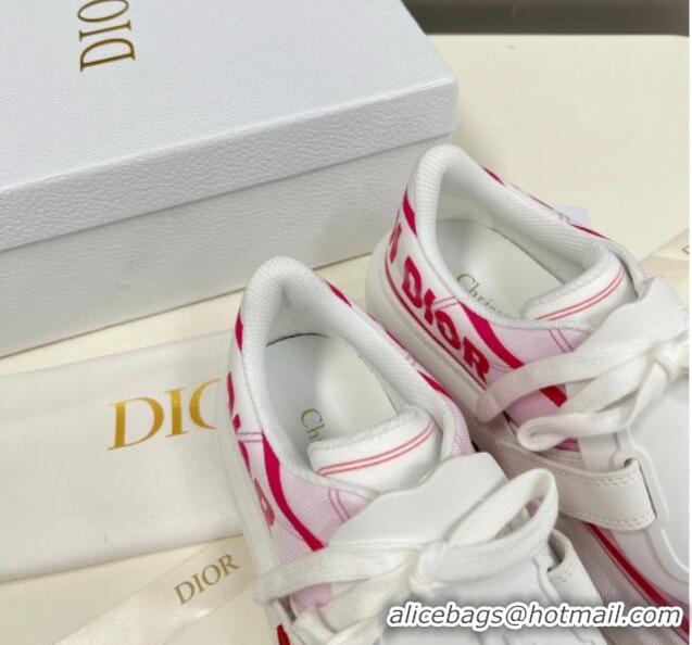 Sophisticated Dior Dior-ID Sneakers in Pink Gradient and Reflective Technical Fabric 2052645