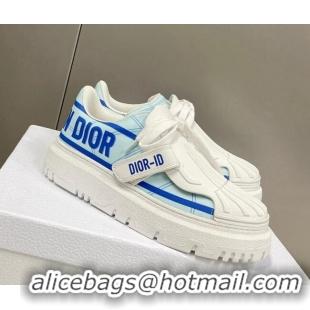 Best Price Dior Dior-ID Sneakers in Blue Gradient and Reflective Technical Fabric 2052646