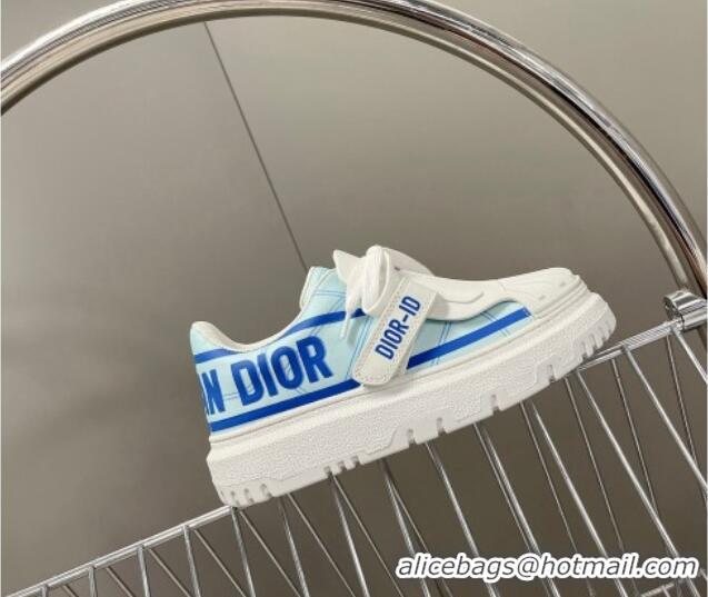 Best Price Dior Dior-ID Sneakers in Blue Gradient and Reflective Technical Fabric 2052646