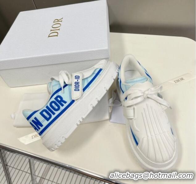 Best Price Dior Dior-ID Sneakers in Blue Gradient and Reflective Technical Fabric 2052646