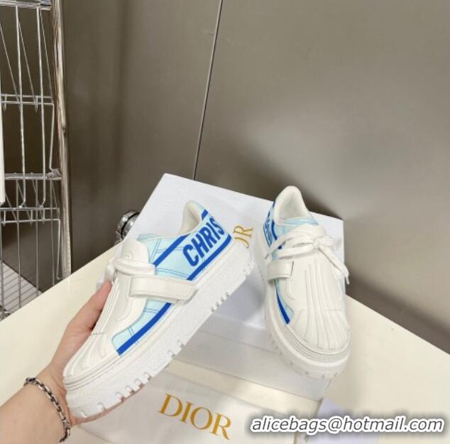 Best Price Dior Dior-ID Sneakers in Blue Gradient and Reflective Technical Fabric 2052646