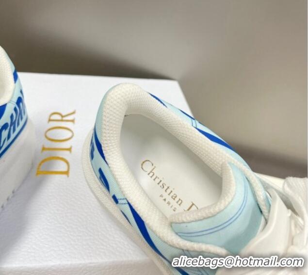 Best Price Dior Dior-ID Sneakers in Blue Gradient and Reflective Technical Fabric 2052646