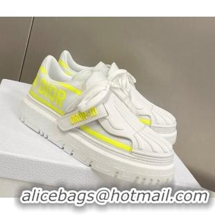 Stylish Dior Dior-ID Sneakers in White Reflective Technical Fabric 2052647