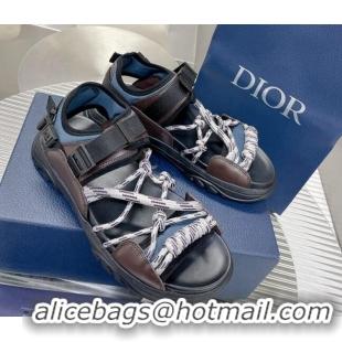 Low Cost Dior Men's H-Town Sneakers Brown 2062155