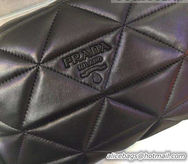 Good Product Prada Medium Nappa Leather Prada Spectrum Bag 1BD232 Black 2022