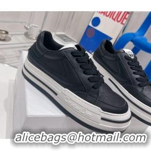 Good Looking Dior D-Freeway Calfskin Sneakers Black 062162