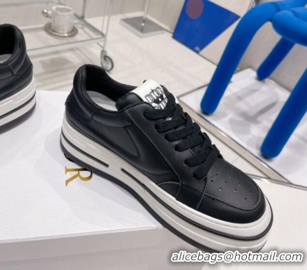 Good Looking Dior D-Freeway Calfskin Sneakers Black 062162