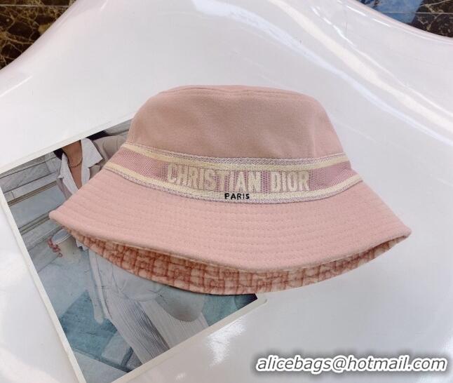 Good Taste Dior Reverse Bucket Hat 092409 Pink 2022