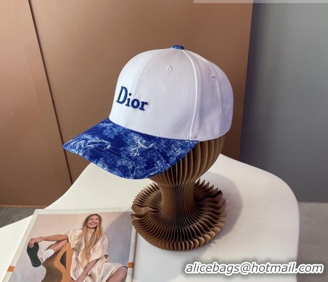 Well Crafted Dior Reverse Baseball Hat 092413 Blue 2022