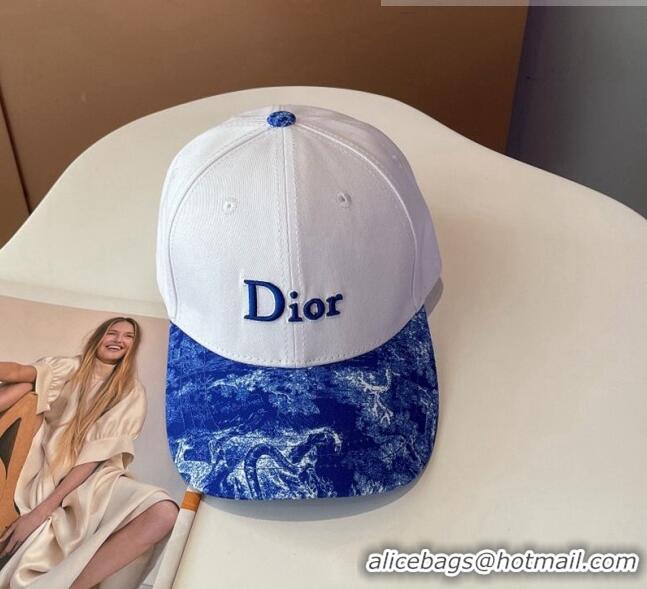 Well Crafted Dior Reverse Baseball Hat 092413 Blue 2022